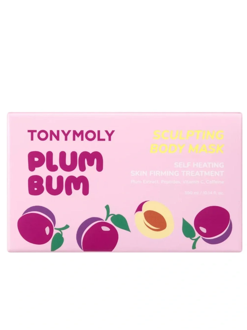 TONYMOLY Plum Bum Sculpting Body Mask 300ml BRAND NEW IN BOX